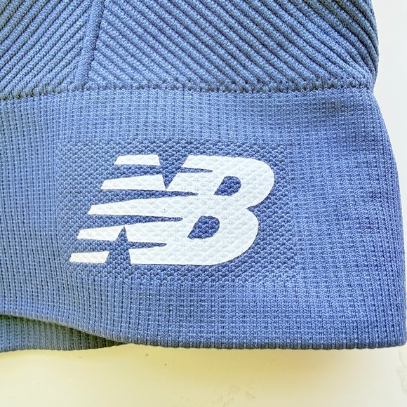New Balance Sports Bra Women's XL Blue Medium Support Racerback Athletic - Picture 2 of 5